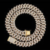 12mm Diamond Prong Cuban Chain