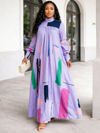 Printed Maxi Dress