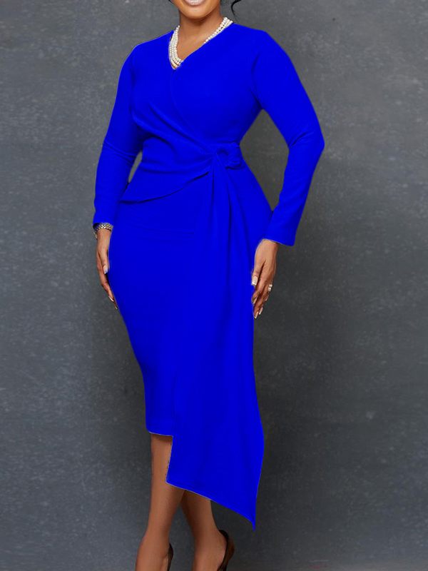 Draped Bodycon Dress