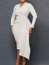 Draped Bodycon Dress