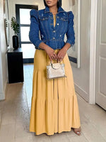 Solid Sleeveless Ruffle Dress