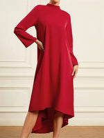 Solid Tied-Back Dress