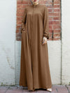 Zip Front Maxi Dress