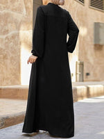 Zip Front Maxi Dress