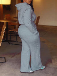 Beautiedoll Solid Hoodie & Pants Set