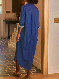 Denim Shirt Dress