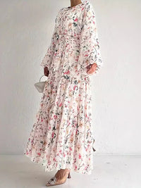 Printed Tied Dress