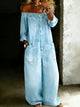 Light Wash Blue