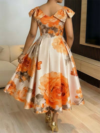 Floral Midi Dress
