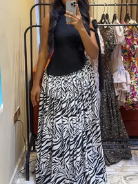 Floral Combo Sleeveless Dress