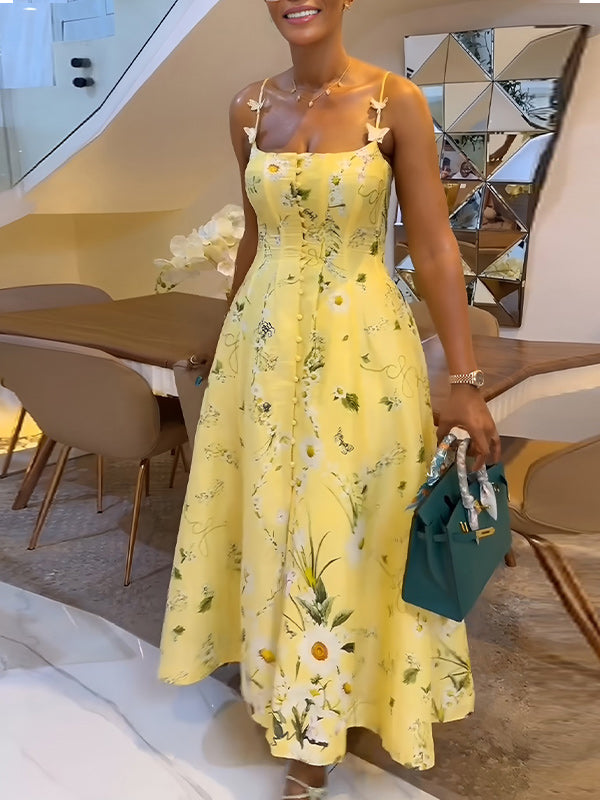 Printed Cami Dress