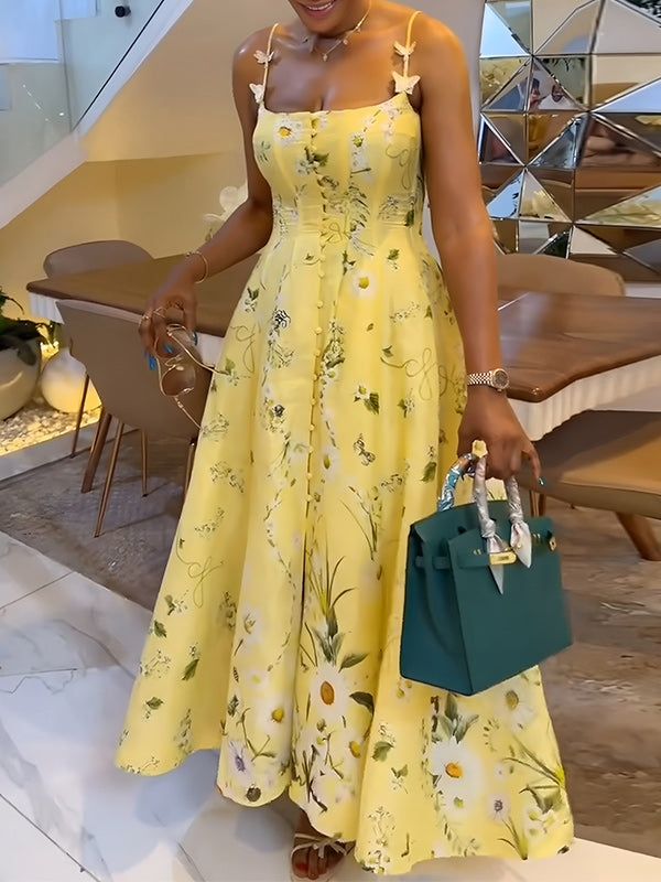 Printed Cami Dress