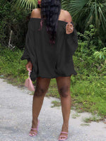 Beautiedoll Off-Shoulder Parachute Dress
