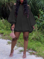 Beautiedoll Off-Shoulder Parachute Dress