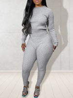 Solid Knit 2PC Set