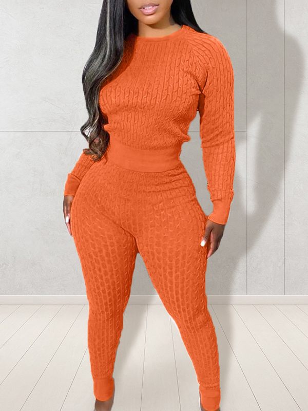 Solid Knit 2PC Set