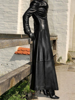 Beautiedoll Faux Leather Long Jacket
