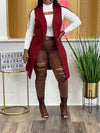 Beautiedoll Knit Lapel Vest