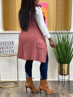 Beautiedoll Knit Lapel Vest