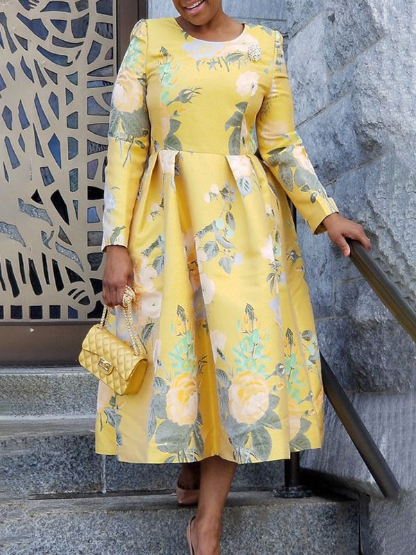Floral Midi Dress