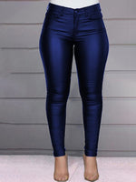 Beautiedoll Faux-Leather Skinny Pants