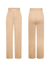 Solid Straight Pants