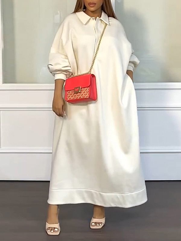 White Polo Dress