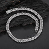 10mm Diamond Cuban Link Chain In Platinum