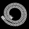 12mm Diamond Prong Cuban Chain