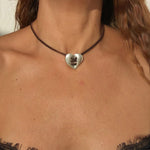 Heart Leather Necklace